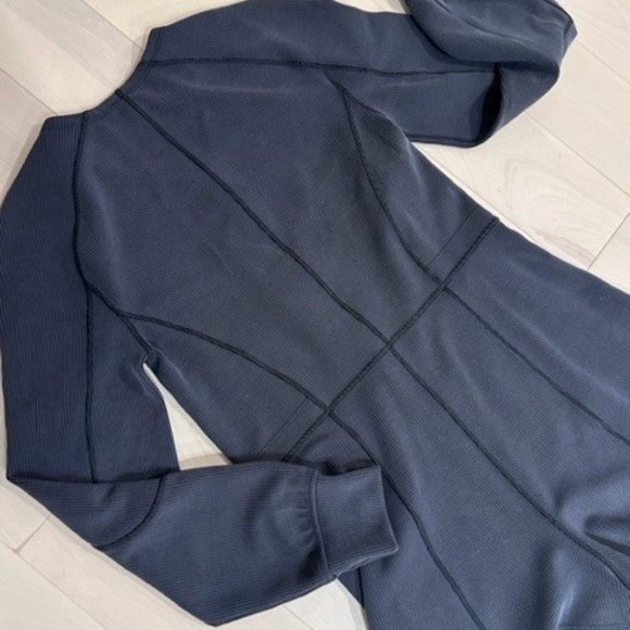 lululemon women's Ribbed Softstreme Long-Sleeve Romper - Picture 5 of 5